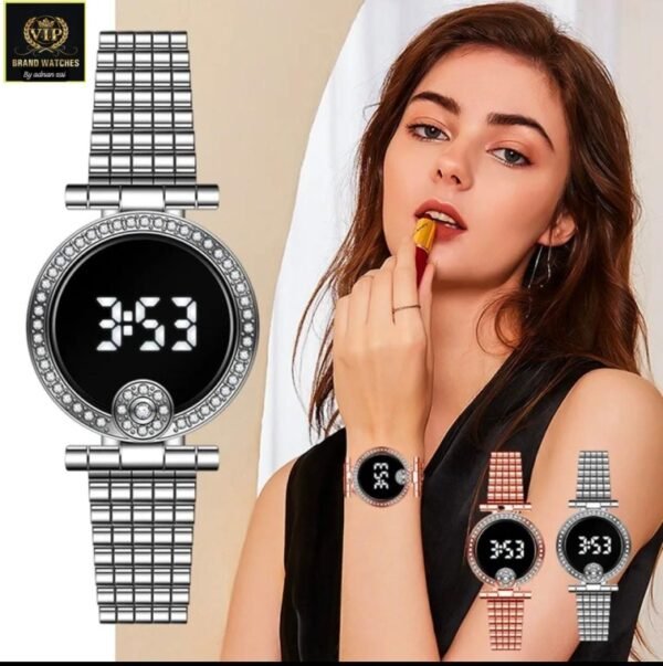 TOUCH SCREEN SMART LED WATCH For Ladies