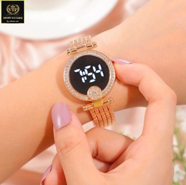 TOUCH SCREEN SMART LED WATCH For Ladies - Image 2