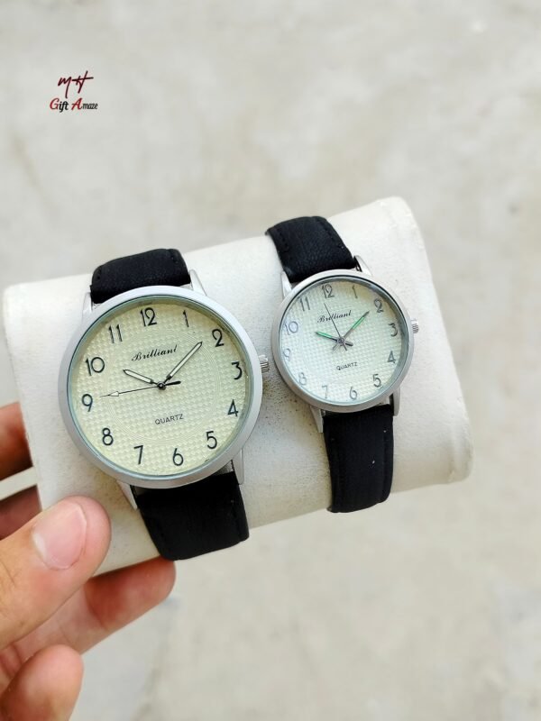 Brilliant  New Arrival  Couple 👨‍❤️‍👨 Pair Watch - Image 4