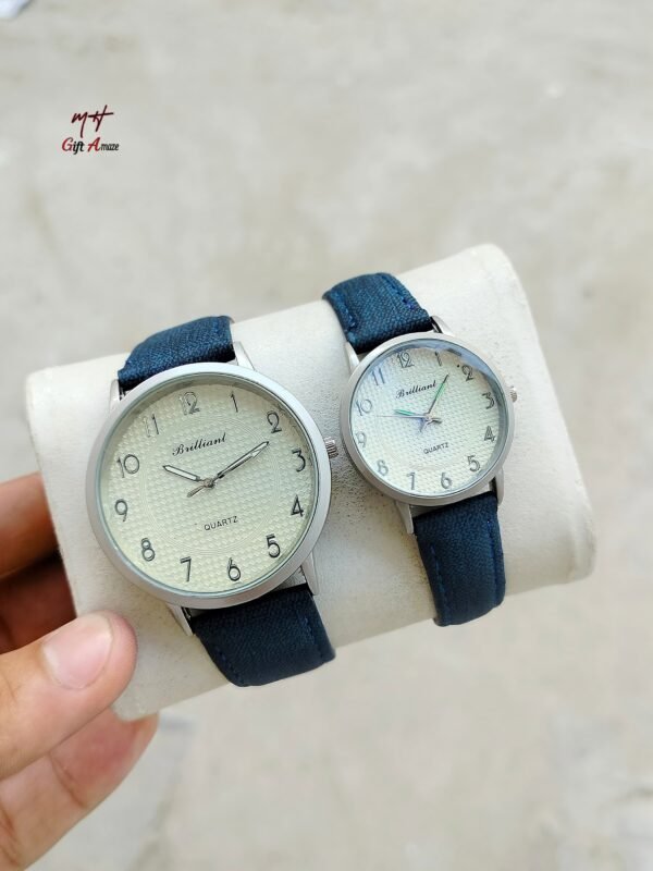Brilliant  New Arrival  Couple 👨‍❤️‍👨 Pair Watch - Image 2