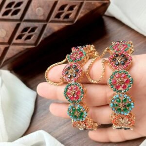 open. Able noratan bangles. Pair