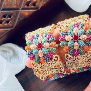 open able noratan bangle pair