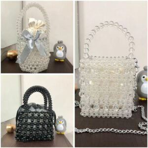 Premium New Collection 💞 Women Luxury Pearl Bag