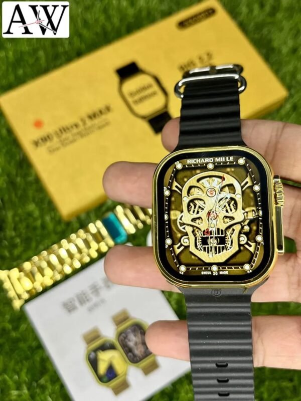 X90 ULTRA 2 MAX    GOLDEN SMART WATCH - Image 4