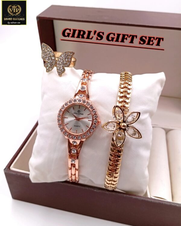 D LON GIRLS JEWELRY WATCH - Image 2