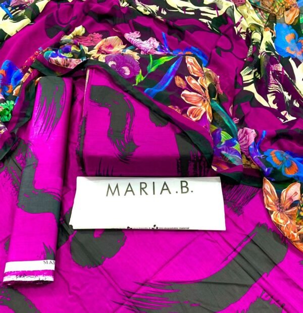 Maria B   LAWN ALLOVER COLLECTION 2024 - Image 6