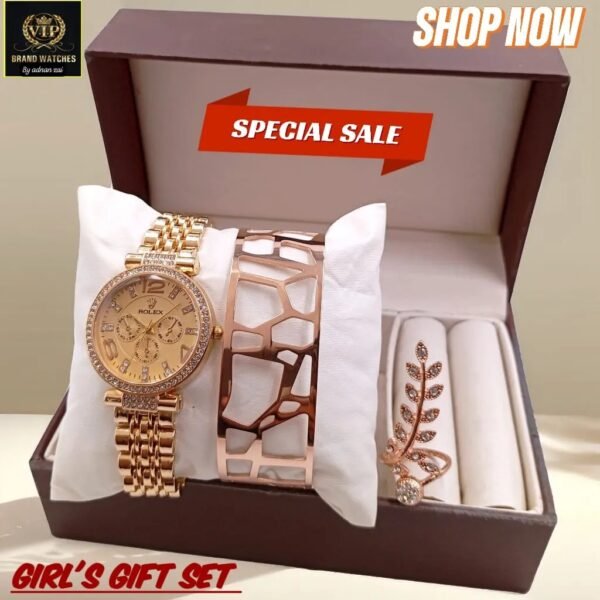 SPECIAL SALE🔥🔥🔥 ROLEX GIRLS JEWELRY WATCH - Image 2