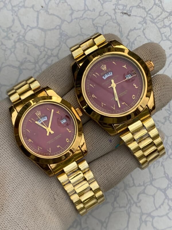 *COUPLE WATCH*🫶❤️ ROLEX DATE & Day WORKING - Image 3